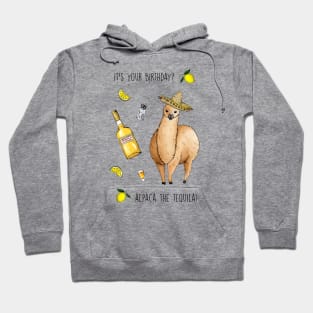 Alpaca the tequila Hoodie